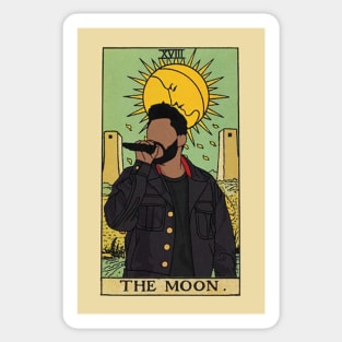 as the moon wekeend Sticker